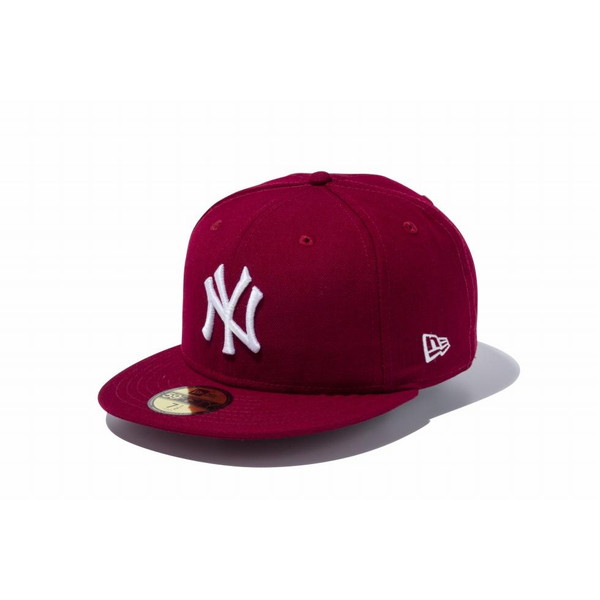 ニューエラ NEW ERA 59FIFTY ニューヨーク・ヤンキース カーディナル ホワイト 14525206