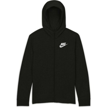 ナイキ（NIKE） YTH NSW L／S ジャージ フルジップ フーディ スウェットシャツ DA0801-010 ジュニア