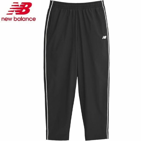 ニューバランス new balance ウーブントラックパンツ　裏トリコット起毛 AMP53174-BK トレーニング 練..