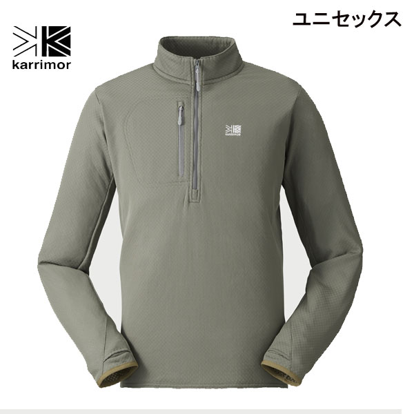 乐天商城 - Karrimor カリマー octa thermal half-zip オクタ サーマル ハーフ ジップ 長袖 アウトドア トップス ハーフジップ 登山 101596-7500