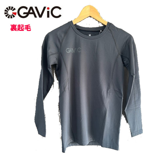 返品交換不可 在庫一掃セール GAViC ガビック サッカー フットサル ストレッチインナー インナーシャツ Uネック 裏起毛 GA8376 gavic ユニセックス 即納