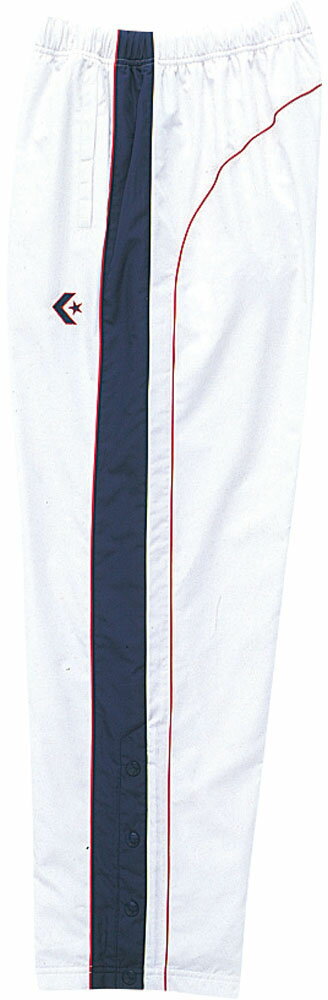 返品交換不可 現品限り処分 CONVERSE コンバース ジュニア ウォームアップパンツ 裾ボタン バスケット トレーニングウェア CB482502P-1129