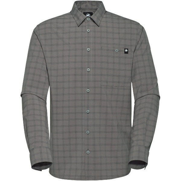 返品交換不可 現品限り処分 MAMMUT マムート Lenni Longsleeve Shirt AF Men アウトドア 襟付きシャツメンズ 101501650-00722 長袖 サイズはユーロ表記