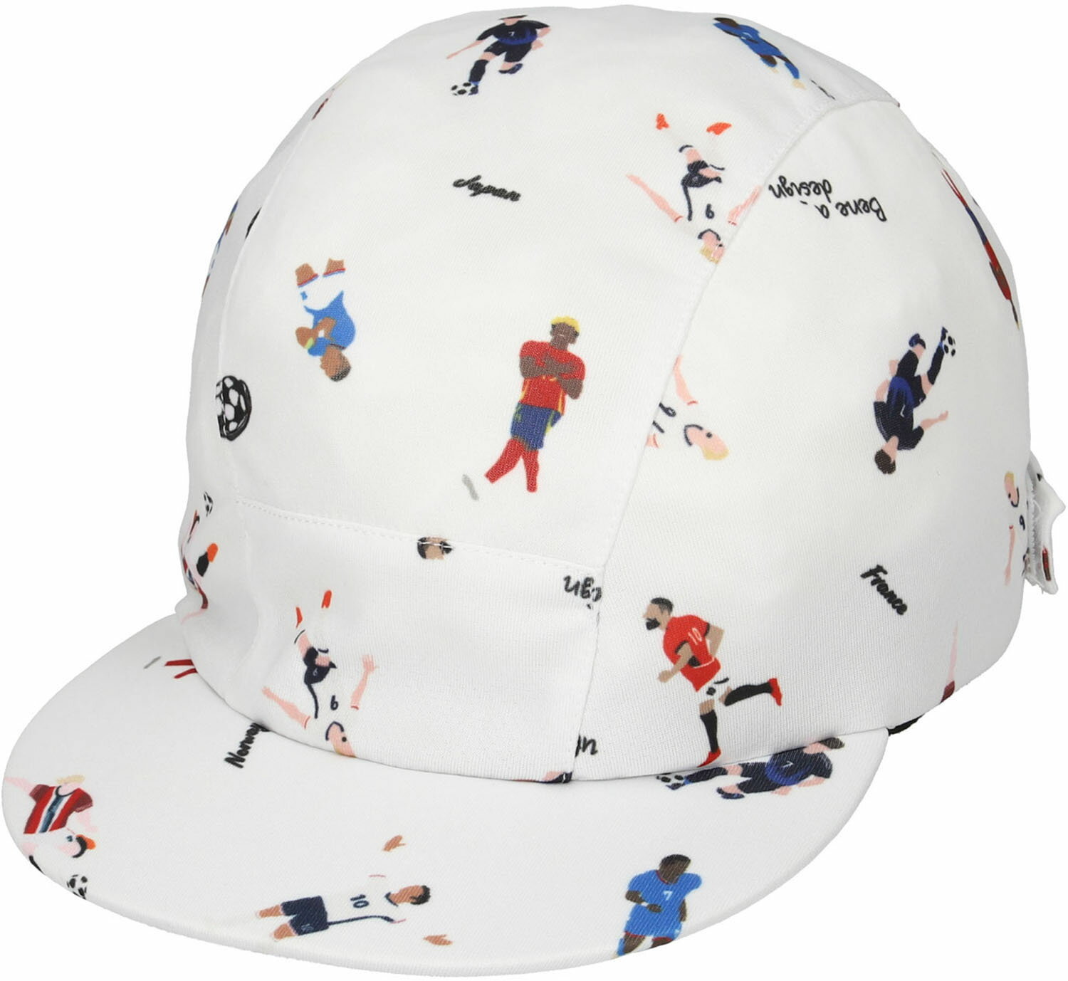 26SS スパッツィオ SPAZIO 男女兼用 Jr レジェンド 総柄キャップ サッカー フットサル CAP CP0056-01 ジュニア キッズ 子供 スパッチオ UV