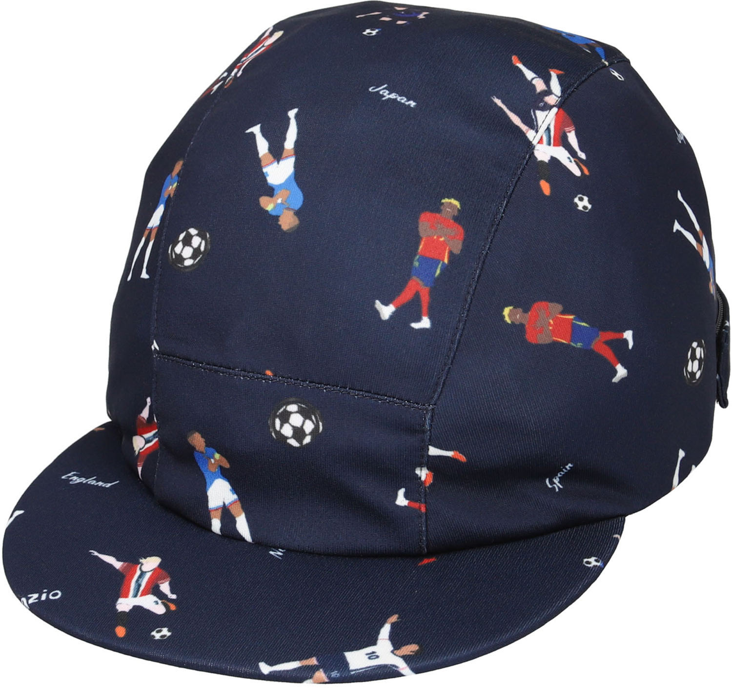 26SS スパッツィオ SPAZIO 男女兼用 Jr レジェンド 総柄キャップ サッカー フットサル CAP CP0056-21 ジュニア キッズ 子供 スパッチオ UV