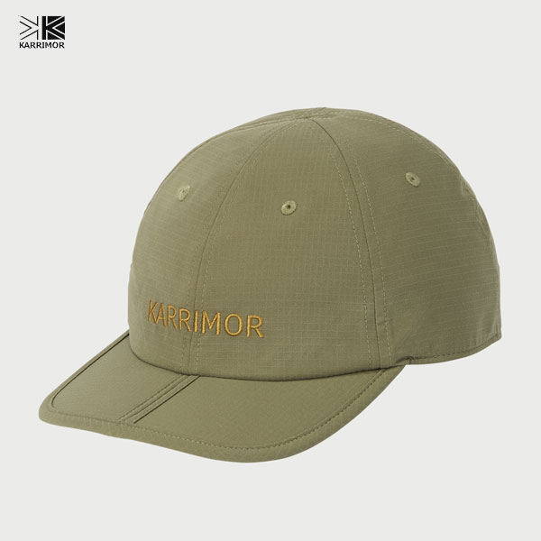 Karrimor カリマーsummer folding cap サマーフォールディングキャップ キャップ 帽子 アウトドア ユニセックス はっ水 折りたたみ 200236-0800