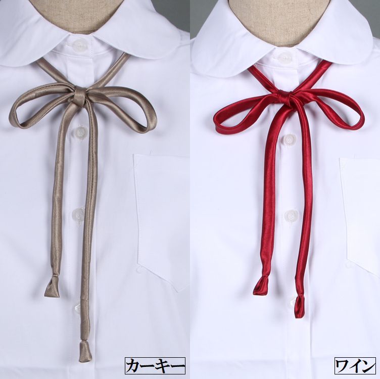 送料無料 リボン りぼん 制服 ネクタイ 女子高生 コスプレ コスチューム レディー...