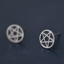 送料無料 ピアス レディース メンズ スタッドピアス アクセサリー シンプル おしゃれ 星 スター ペンタグラム カジュアル ギフト プレゼント 小ぶり かわい...