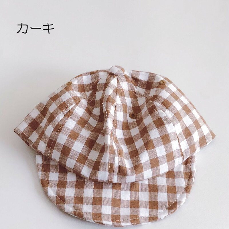 帽子 キャップ つば付き キッズ 子ども 子供 ベビー 赤ちゃん 男の子 ボーイ 女の...