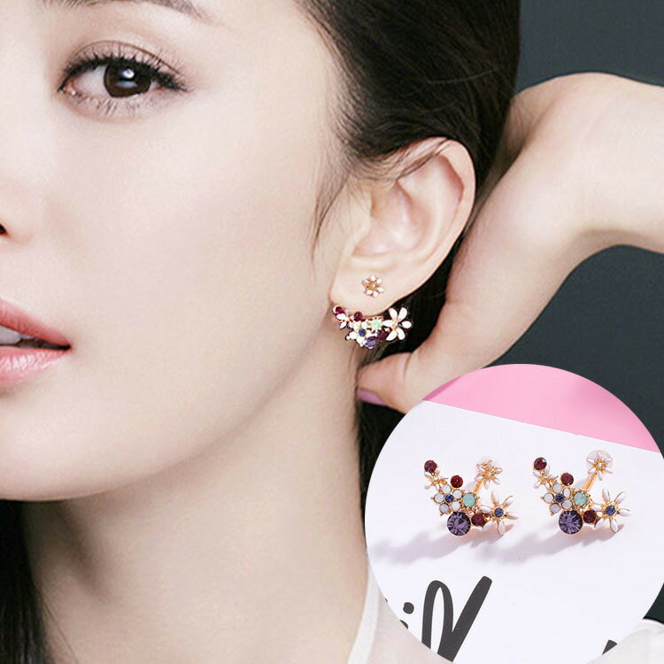送料無料 スタッドピアス バックキャッチピアス アクセサリー レディース 女性用 ファッション小物 フラワーモチーフ 花 おしゃれ 華やか プレゼント ギフト 誕生日 記念日