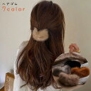 送料無料 ヘアゴム 髪ゴム レディース 女性 ヘアアクセサリー ファッション雑貨 小物 フェイクファー ふわふわ もこもこ 無地 オフホワイト ブラック レッド かわいい キュート ガーリー カジュアル ポップ 秋 冬