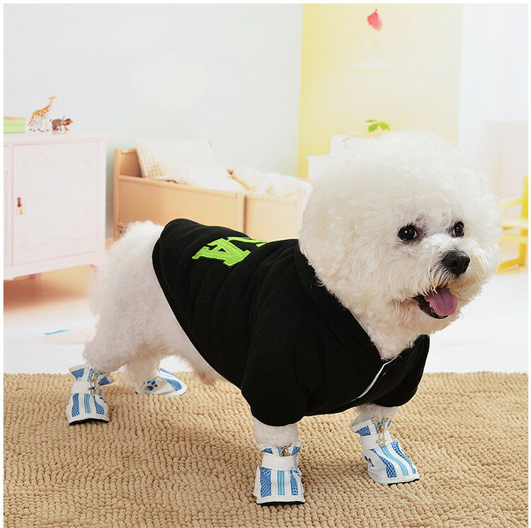 LaForestの送料無料 ドッグウェア パーカー 犬服 猫服 ペット用品 小型犬 袖あり フード付き 前開き スナップボタン ロゴ USA 星条旗 おしゃれ かわいい かっこいい カジュアル デイリー お散歩 お出かけ いぬ イヌ ねこ ネコ キャットウェア レッド ブラック グレー XS S M L XL｜アングル2