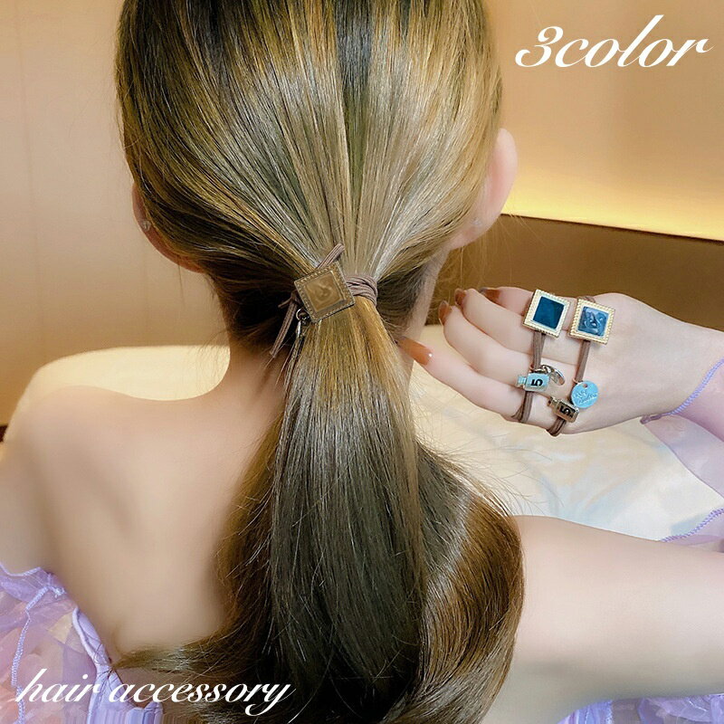 乐天商城 - 送料無料 ヘアゴム ヘアアクセサリー レディース 女性 髪留め 髪飾り 髪ゴム シンプル かわいい 可愛い おしゃれ お洒落 ファッション雑貨 ヘアアレンジ ポニーテール まとめ髪 普段使い お出かけ