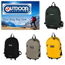 送料無料 デイパック アウトドア OUTDOOR PRODUCTS OD307 リュックサック デイバッグ メンズ レディース 大 アウトドアプロダクツ ユニセックス チェストベルト付き 背面メッシュ仕様 サイドファスナー マイクロツーリズム Dカン SI22