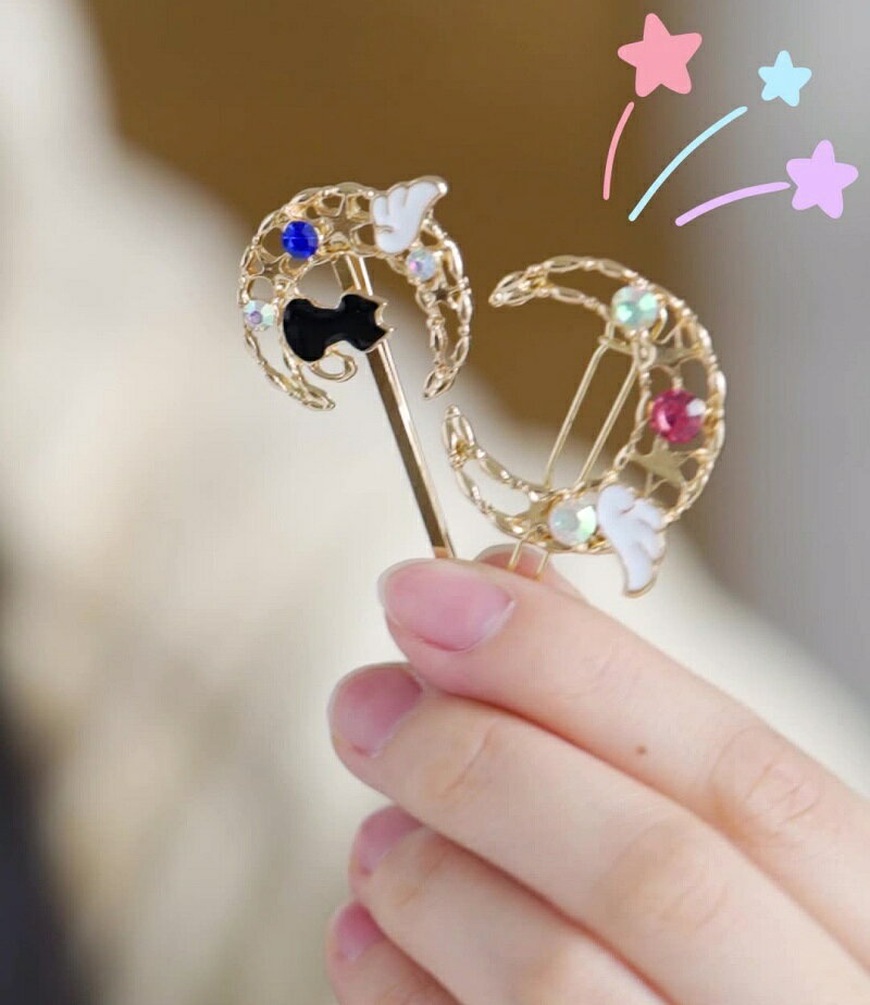 送料無料 ヘアピン アメピン 2点セット ヘアクリップ レディース 女性 ヘアアクセ...