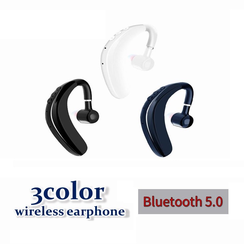 送料無料 ワイヤレスイヤホン Bluetooth5.0 ブルートゥース 耳掛け式 片耳用 スマホ タブレット ハンズフリー シンプル おしゃれ スタ..