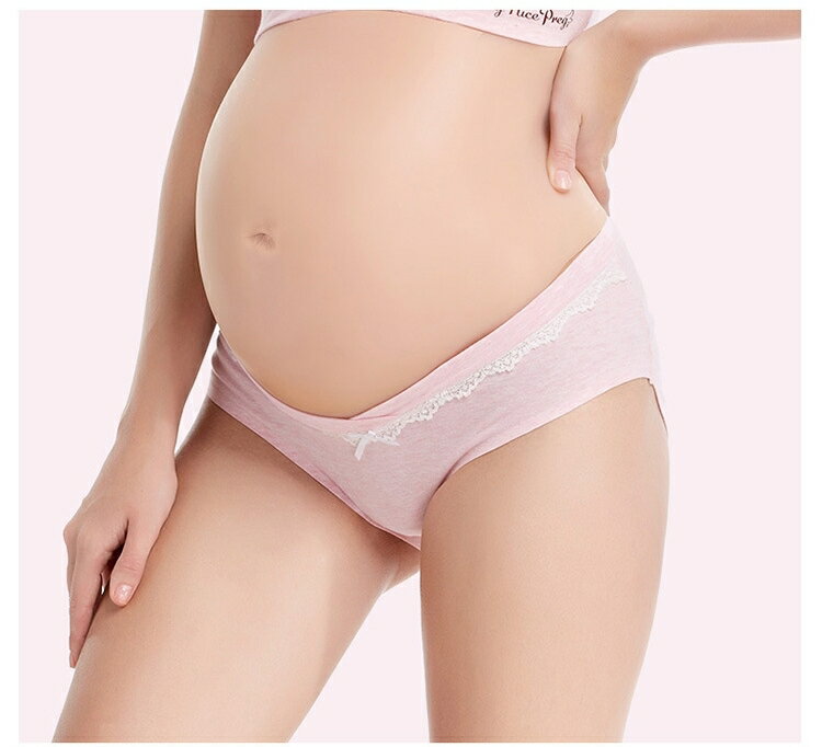 送料無料 マタニティショーツ 単品 ローライズ シームレス レディース パンツ パンティ 大きいサイズ 妊婦 女性 Vカット 締め付けない 響きにくい 産前 産後 レース かわいい 3