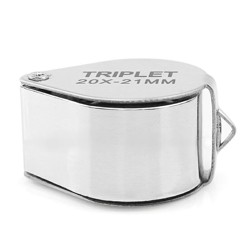 送料無料 ルーペ 折り畳み 小型 キーホルダー 10倍 20倍 30倍 ミニルーペ ジュエリールーペ 高倍率 拡大鏡 コンパクト 携帯 持ち運び 虫眼鏡