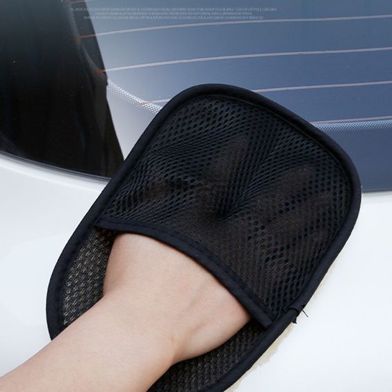 送料無料 洗車グローブ 洗車スポンジ 単品 カー用品 ウォッシュミット ムートン風 ...