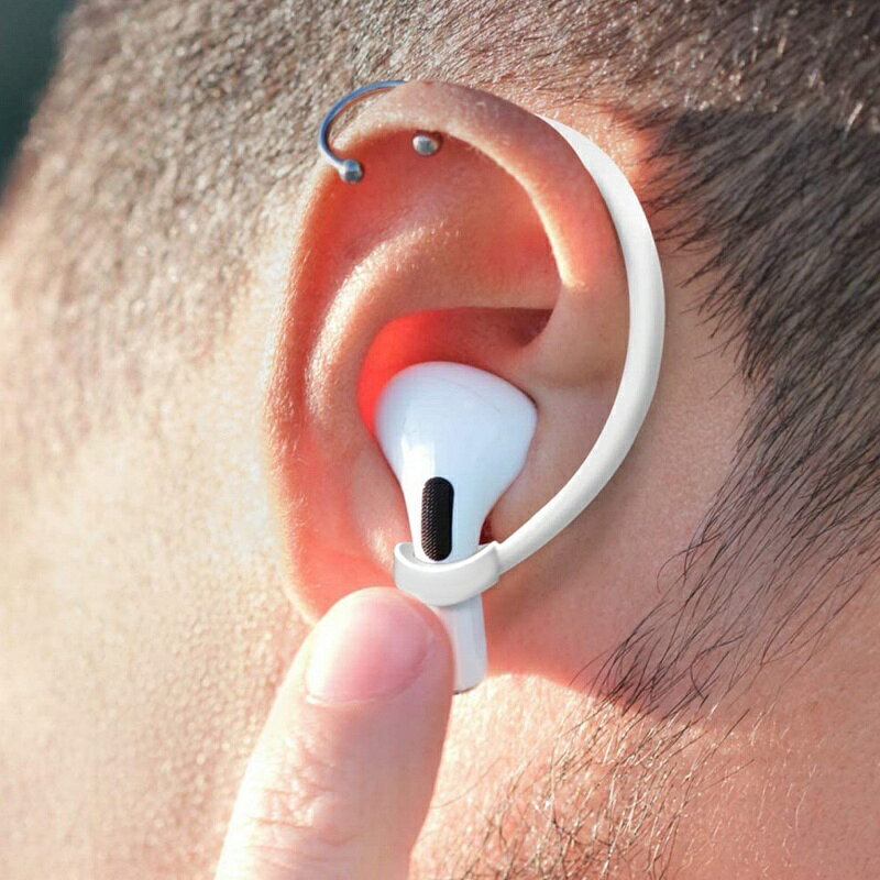 イヤーフック 落下防止 AirPods3 両耳用 エアーポッズ用 第三世代 イヤフォン 紛失防止 イヤホンホルダー AirPods 3 Pro イヤーピース イヤホン 落下防止 フック アクセサリ 耳掛け型 イヤーフック Apple AirPods3 エアポッツ エアポッズ 3世代 エアポッズ3 第3世代 アップル laforest-10044342 LaForest サンプル画像2