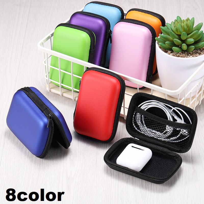 送料無料 イヤホンケース 小物入れ ガジェットケース ポーチ ガジェットポーチ ケーブル収納 イヤホン..