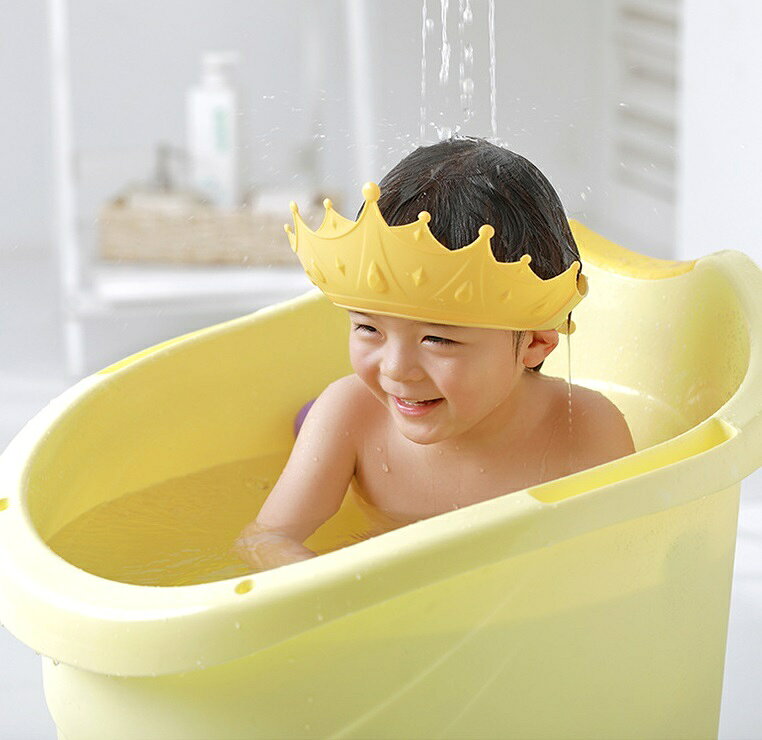 送料無料 シャンプーハット シャワーキャップ キッズ 子供 赤ちゃん バスバイザー ...
