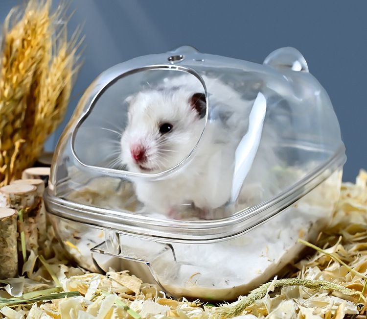 送料無料 ハムスタートイレ ハムスターハウス 小動物用 砂遊び場 お風呂 バスルー...