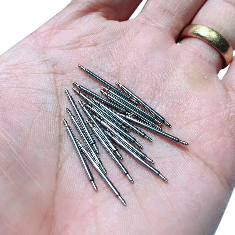 送料無料 バネ棒 20本セット 太さ 1.8mm 時計ベルト バンド 取り付け用 汎用品 10 ...