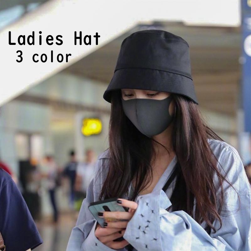 送料無料 バケットハット 帽子 レディース メンズ 女性 男性 サンハット シンプル 無地 日除け 紫外線対策 UV対策 熱中症対策 単色 おしゃれ