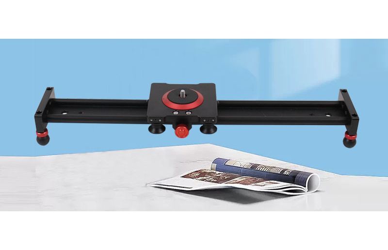 送料無料 カメラスライダー 30cm 40cm 50cm スライドレール ケース付き 動画撮影 写真撮影 ビデオカメラ デジカメ スマホ 三脚 持ち運び カメラアクセサリー 画像3