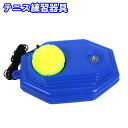 送料無料 テニス練習器具 テニス トレーニング 練習 自主練 硬式 ボール サーブ 自宅 ゴム付き 紐付き テニストレーナー ジュニア 初心者