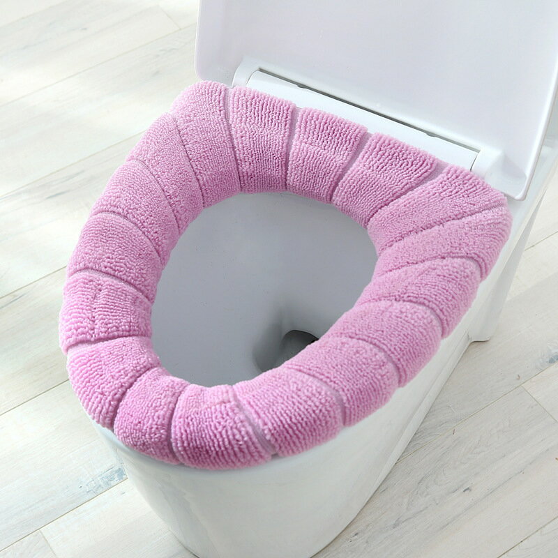 送料無料 便座カバー O型 トイレカバー トイレ用品 無地 単色 シンプル 丸形 洗え...