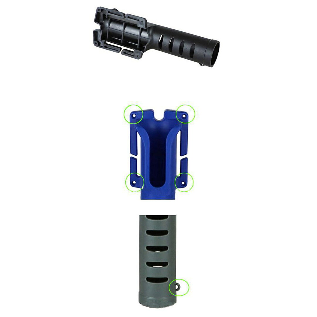 LaForestの送料無料 ロッドホルダー 単品 ベルトなし ロッドスタンド ホルスター ホルスター 釣り フィッシング用品 竿置き 竿掛け 竿受け 釣り竿ホルダー ベルト取り付け ベルト装着｜アングル3