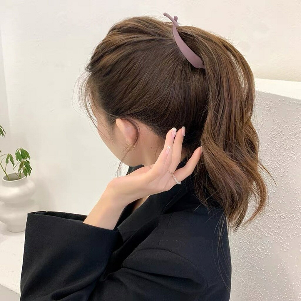 送料無料 ヘアクリップ バナナクリップ レディース ヘアアクセサリー 髪飾り まと...