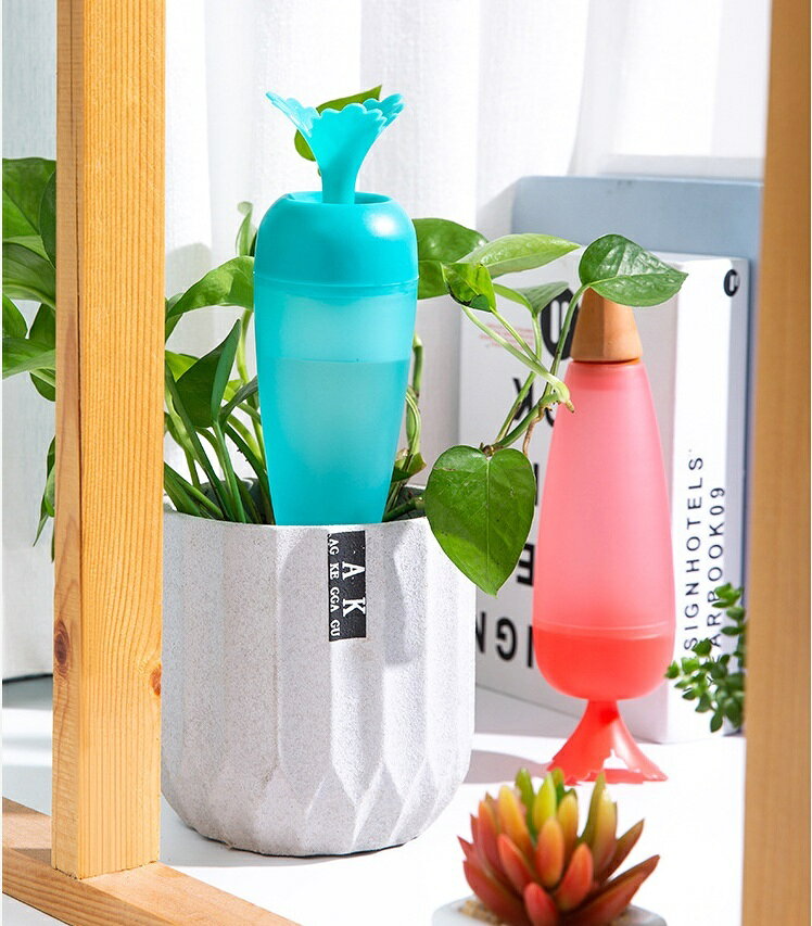 送料無料 自動水やり器 自動給水器 200ml ガーデニング用品 鉢植え 観葉植物 園芸 ...