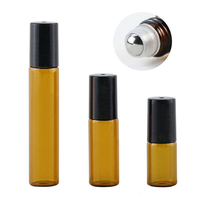 送料無料 アトマイザー ロールオン 詰め替え容器 3ml 5ml 10ml ミニボトル クリア 透明 コスメ 香水 アロマ オイル 化粧水 塗る 持ち歩き 携帯用 laforest-10090953 LaForest サンプル画像2
