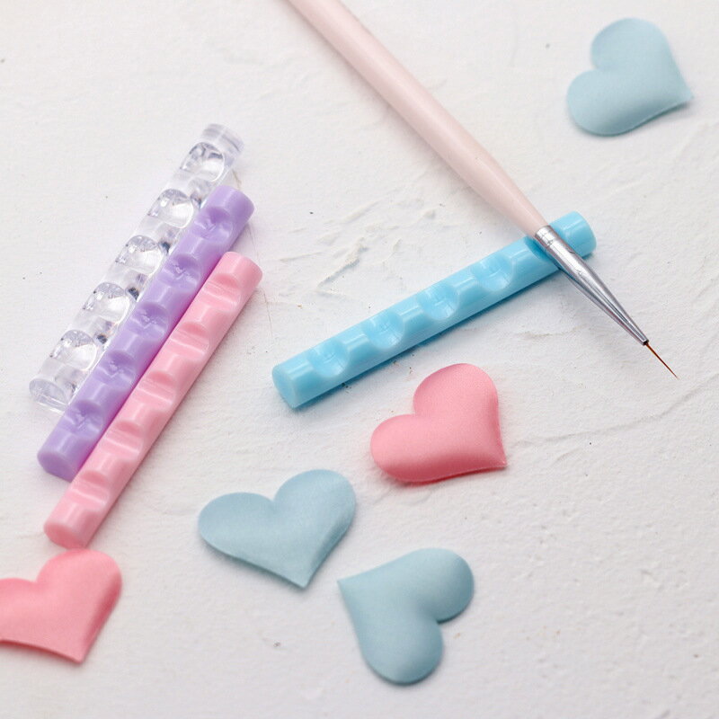 送料無料 ネイルブラシスタンド 筆置き 5本収納 ネイル用 ジェルブラシスタンド ブラシホルダー シンプル おしゃれ コンパクト 便利 ジェルネイル用品 ネイルグッズ ネイル用品