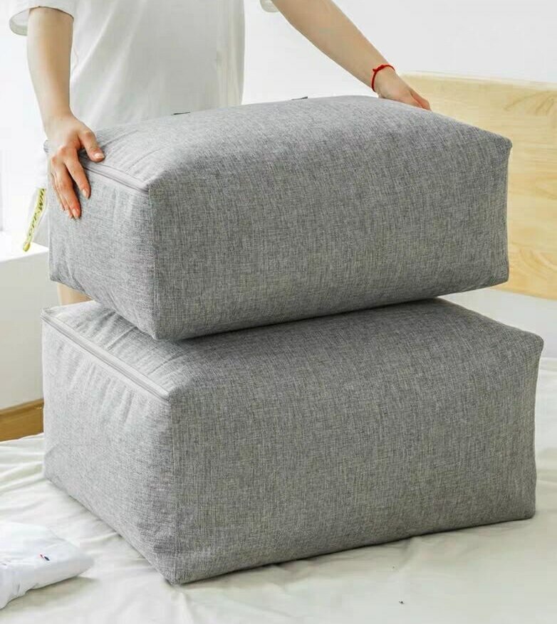 送料無料 布団収納袋 収納ケース 衣類収納袋 収納 布団 毛布 寝具 衣類 保管 大容...