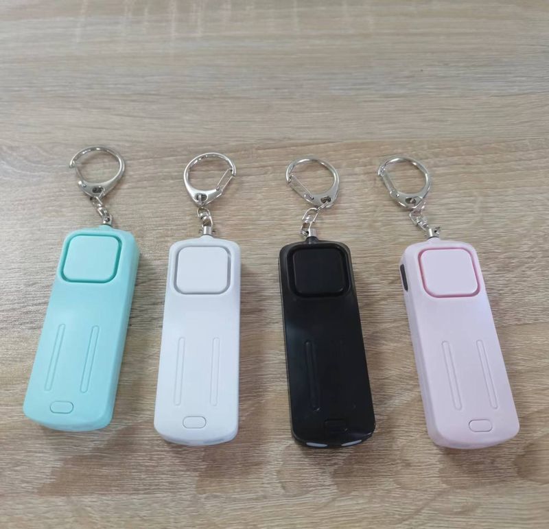 送料無料 防犯ブザー 防犯アラーム 防犯警報器 防犯ベル 大音量 130dB LEDライト付...