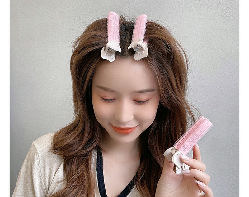 送料無料 ヘアカーラー クリップ 前髪カーラー 単品 1個 手巻きカーラー レディース ヘアアレンジ ヘアスタイリング ふんわり 巻き髪 前髪セット 簡単 時短 手軽 家庭用 女性用 laforest-10095718 LaForest サンプル画像2