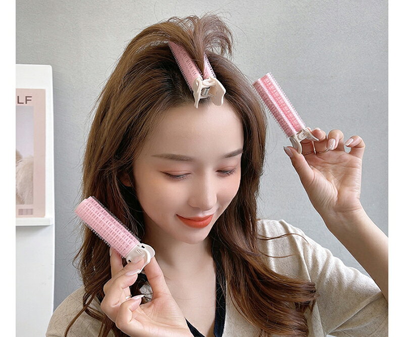 送料無料 ヘアカーラー クリップ 前髪カーラー 単品 1個 手巻きカーラー レディース ヘアアレンジ ヘアスタイリング ふんわり 巻き髪 前髪セット 簡単 時短 手軽 家庭用 女性用 laforest-10095718 LaForest サンプル画像3