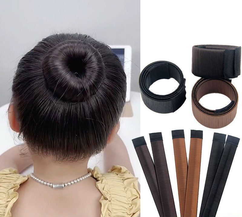 送料無料 お団子メーカー シニヨンメーカー レディース ヘアアクセサリー 髪飾り ...