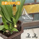 送料無料 自動水やり器 給水装置 単品 ガーデニング 鉢植え 植木鉢 プランター 植物 水やり 旅行 お出かけ 出張 丸型 小鳥 かわいい