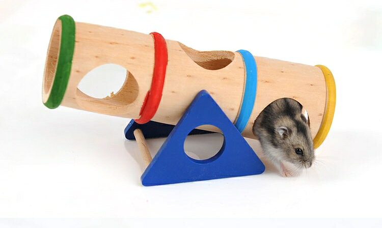 送料無料 小動物用おもちゃ ハムスター シーソー ペットトイ かわいい カラフル ト...
