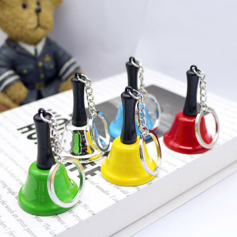 送料無料 ミニハンドベル キーホルダー 手振りベル 手振鈴 小さめ 小ぶり パーティーグッズ クリスマスベル コールベル ディナーベル サービスベル ウェディングベル 受付カウンター 呼び鈴 鐘チャイム laforest-10102462 LaForest サンプル画像2