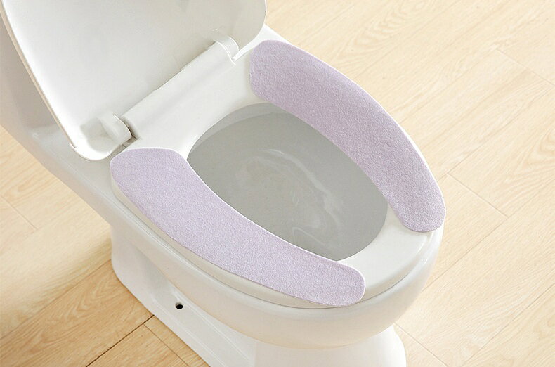 送料無料 便座シート 便座カバー トイレ用品 O型 U型 無地 貼る 貼り付け 洗える ...