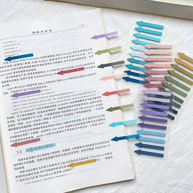 送料無料 付箋 ふせん 200枚セット 文房具 文具 スケール付き シール 付箋シール 矢印 やじるし 防水 大容量 インデックス ステッカー 目印 メモ 事務用品 オフィス 学校 学用品 無地 単色 おしゃれ シンプル 便利グッズ 持ち運び カラフル 青 緑 ピンク 紫 黄 赤 laforest-10108311 LaForest サンプル画像2