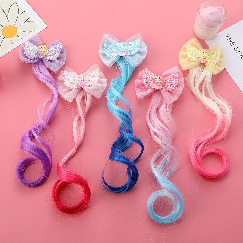 送料無料 ヘアアクセサリー ヘアピン ヘアクリップ つけ毛 ポイントウィッグ エク...
