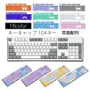 送料無料 キーキャップ キーボードキャップ 英語配列 カナなし 透光 ...(2)