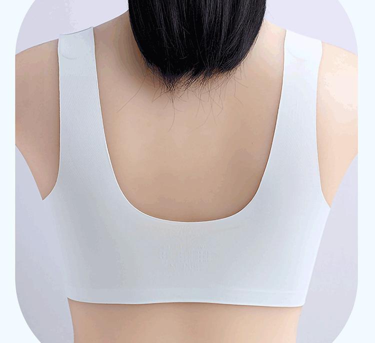 LaForestの送料無料 マタニティブラ ブラジャー 授乳ブラ レディース 女性 インナー 下着 ウィンドウオープン ノンワイヤー フロントボタン レース シンプル 授乳用 産後 マタニティ 大きいサイズ｜アングル3